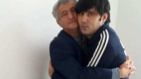 Atası Kəramətlə görüşdü - FOTO