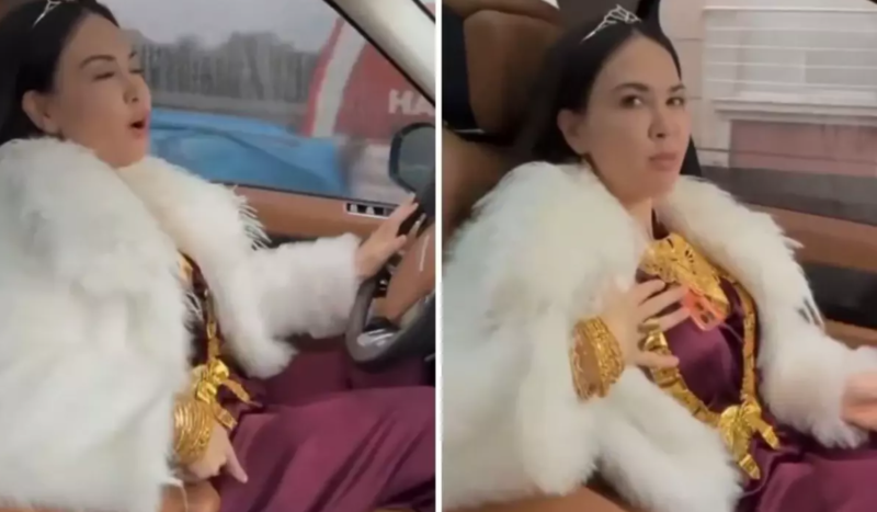 Məşhur sosial media fenomeninin kilo-kilo qızıllarını göstərdiyi video tənqid edilir - VİDEO