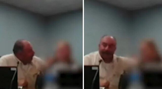 Şagirdə qarşı olan nalayiq ifadə etiraz doğurdu - VİDEO