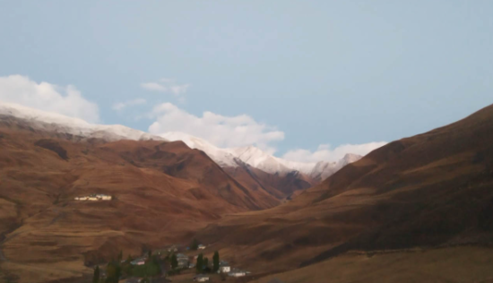 Azərbaycana qar yağıb - FOTO