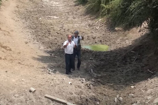 Saatlıda vəziyyət kritik həddə çatdı: Əkilən məhsul sahələrdə məhv olub - VİDEO