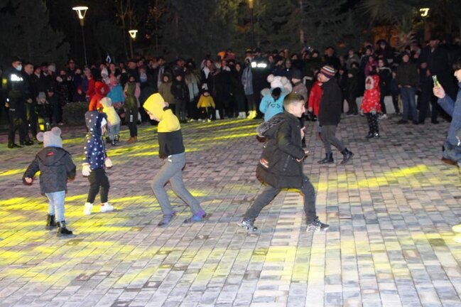 Yevlaxda möhtəşəm konsert - FOTOLAR