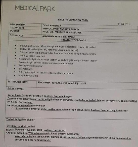 10 yaşlı Dənizin yaşamaq üçün sizə EHTİYACI VAR - FOTO