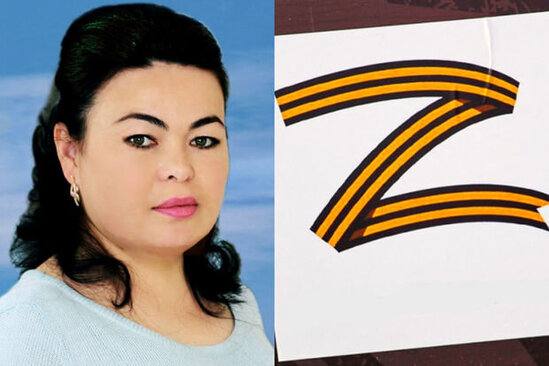 Krımda "Z" simvoluna reaksiya bildirən məktəb müəllimi işdən çıxarılıb