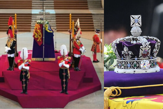 Kraliça II Elizabet ilə vida mərasimi başa çatdı