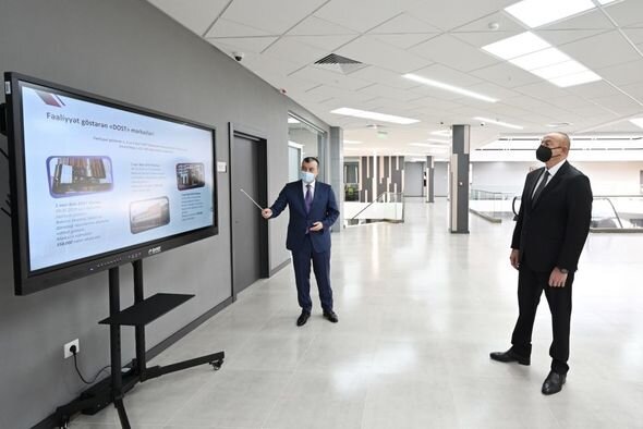 İlham Əliyev Bakıda yeni DOST mərkəzinin açılışında - YENİLƏNİB + FOTO