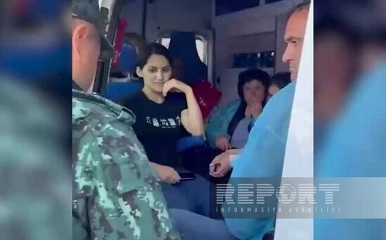 Laçın-Xankəndi yolundakı sərhəd-buraxılış məntəqəsi ilə Qarabağın erməni sakinləri maneəsiz keçirlər - VİDEO