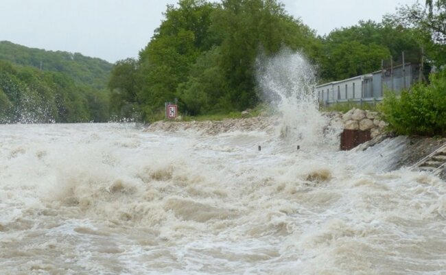 Leysan yağıb, sel keçib - Faktiki hava