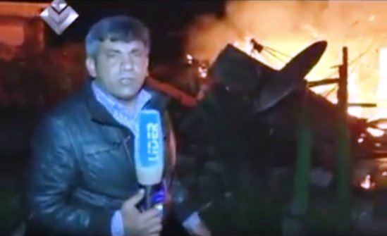 Cəbhə bölgəsindən dəhşətli görüntülər - VİDEO