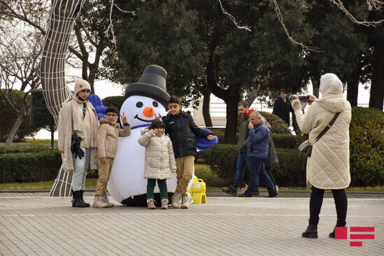 Bakı Yeni İli qeyd edir - FOTOLENT