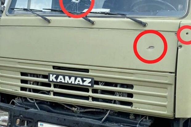 Mövqelərimiz Ermənistandan atəşə tutuldu, ordumuza məxsus iki təminat avtomobili zərər gördü – RƏSMİ + FOTO