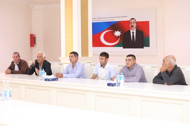 SOCAR "Azəriqaz" İB-nin baş direktoru Salyan rayonunda vətəndaş qəbulu keçirib