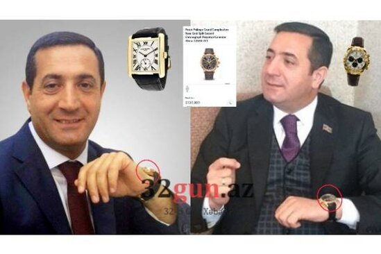 Deputat Mahir Abbaszadənin ev və maşın qiymətinə olan saatları - ŞOK FOTOLAR