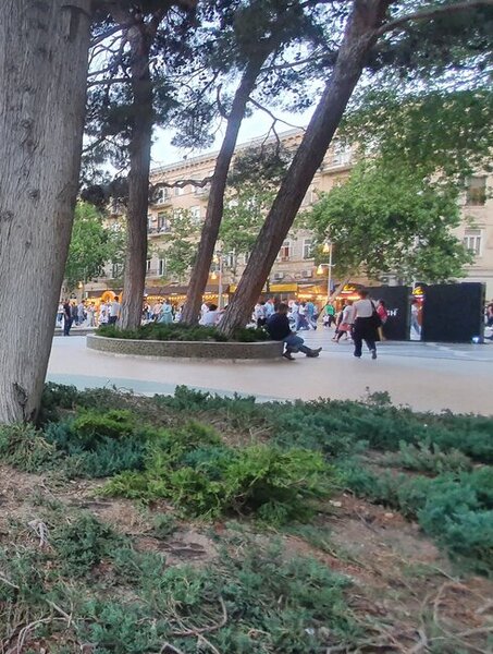 Bakıda "şir kükrəməsi" sakinlərin marağına səbəb olub - FOTO