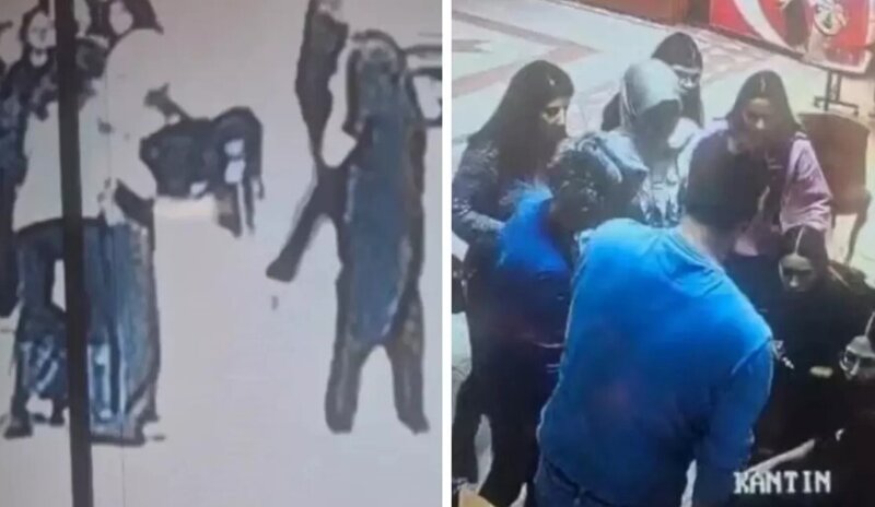 Məktəbli son anda ölümdən döndü - VİDEO