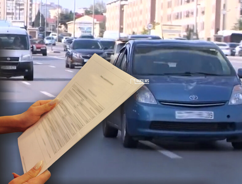 Sürücülərin DİQQƏTİNƏ! - Bu sənəd ləğv edilə bilər - VİDEO