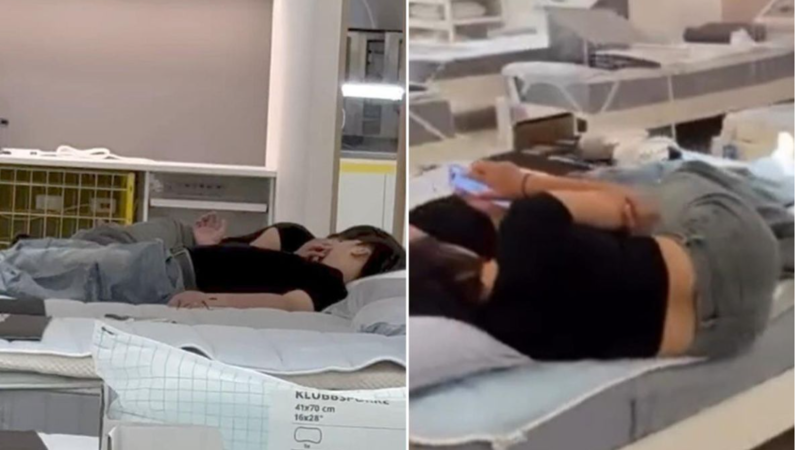 Mebel mağazasında skandal! Görən hər kəs eyni sözü deyir