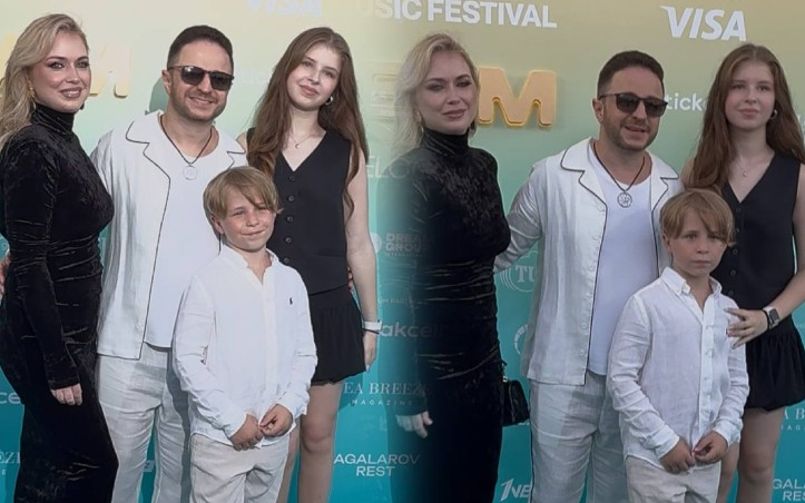 Məşhur müğənni Bakıya ailəsi ilə gəldi