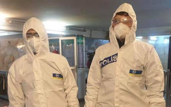 Metroda koronavirus xəstəsi saxlanıldı - FOTO