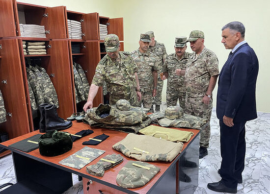 Xocavənd rayonu ərazisində yeni hərbi hissənin açılışı olub - FOTO/VİDEO