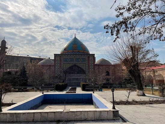 Deputatlarımız İrəvandakı Göy məscidi ziyarət etdi - FOTO