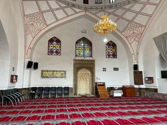 Deputatlarımız İrəvandakı Göy məscidi ziyarət etdi - FOTO