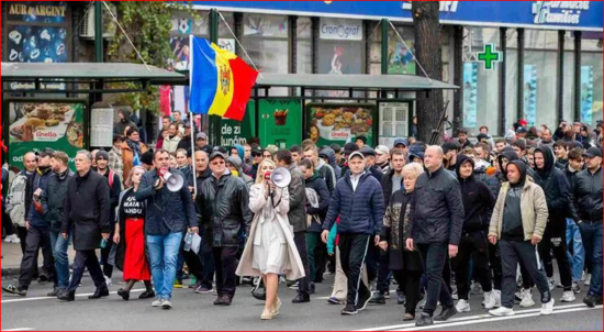 Moldova xalqı qiymət artımına görə etiraz edir