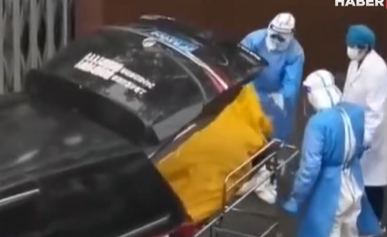 Öldüyünü zənn etdilər, amma xəstəxanada dirildi - VİDEO
