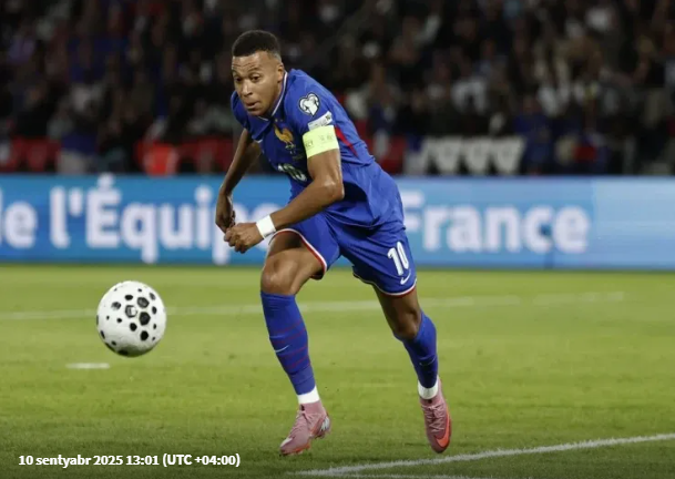 Mbappe Fransanın ən çox qol vuranlar siyahısında Anrini qabaqladı
