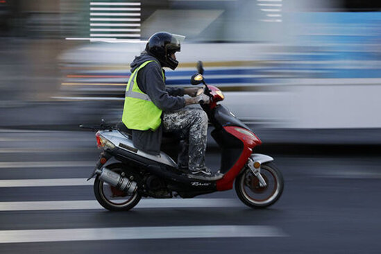 Naxçıvanda "Qazel"lə toqquşan mopedçi öldü