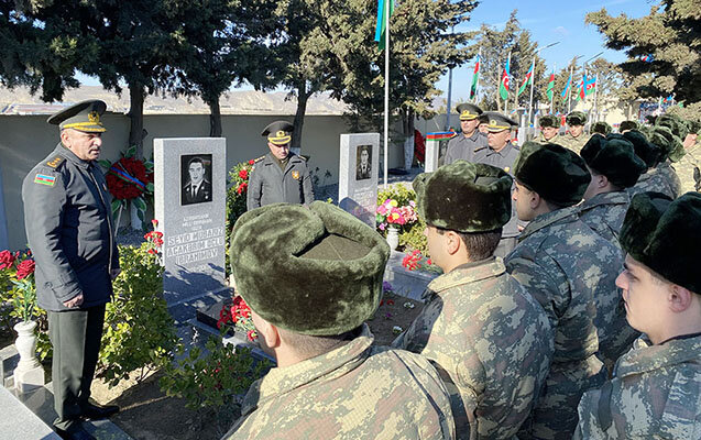 Mübariz İbrahimovun xatirəsi anıldı - FOTOLAR