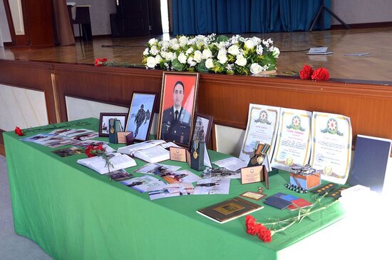 Şəhid Elvin Kazımovun anım mərasimi keçirildi - FOTO/VİDEO