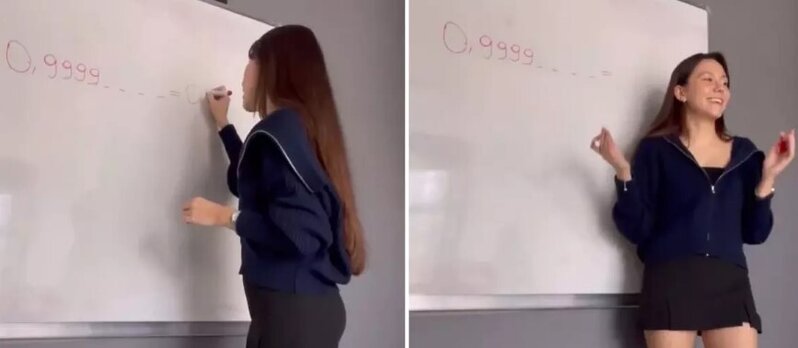 Qadın müəllimin geyimi böyük müzakirələrə səbəb oldu - VİDEO