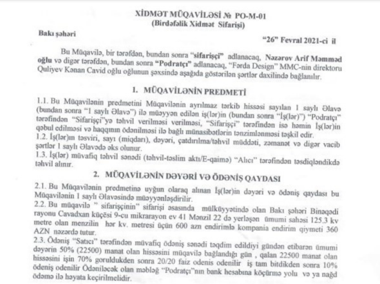 Aktyor Fərdanın da axtardığı "FƏRDA DESİGN" şirkətindən ŞİKAYƏT - FOTO-VİDEO