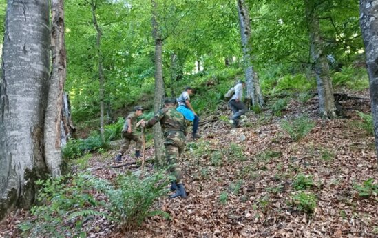Hindistanlı turistin axtarışları davam etdirilir - Video