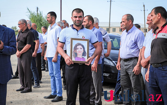 Natəvan Babayeva dəfn olundu - FOTOLAR