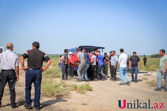 Natəvan Babayeva dəfn olundu - FOTOLAR