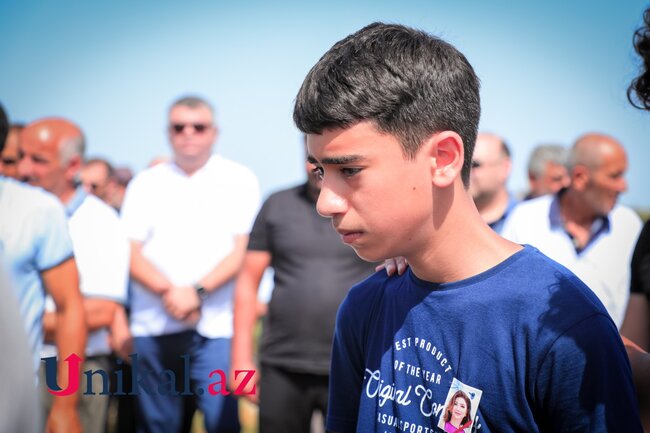 Natəvan Babayeva dəfn olundu - FOTOLAR