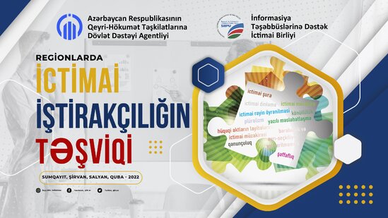 Regionlarda ictimai iştirakçılıq təşviq ediləcək - FOTO
