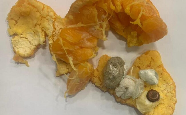 Narınginin içərisində həbsxanaya narkotik keçirilməsinin qarşısı alınıb