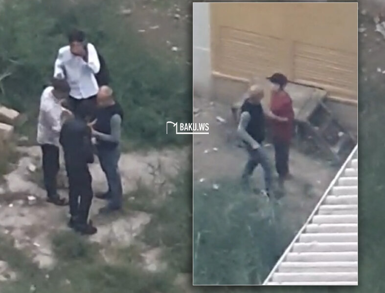 Bakıda məktəbin yaxınlığında narkotik satan şəxs ƏLƏ KEÇDİ - FOTO/VİDEO