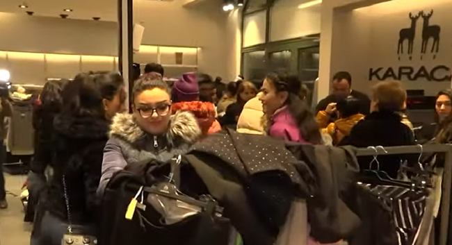 Naxçıvanda brend mağazalar bağlanır - Mallar dəyər-dəyməzinə satılır - VİDEO