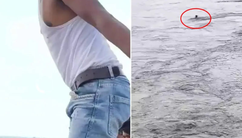 İddia üçün özünü çaya atdı, 8 gündür axtarılır - VİDEO