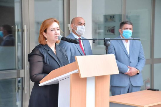 BŞTİ müdiri ilk dərs günündə iştirak edib - Foto