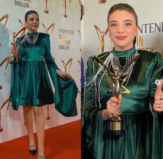 Nahidənin "Altın kelebek"ə geyindiyi libas TƏNQİD OLUNDU - FOTOLAR