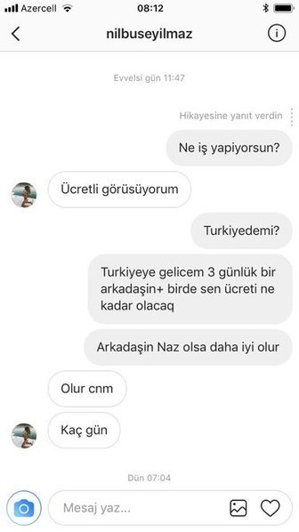 NAZ gecəsi görün neçə min dollara kişilərlə görüşür?!