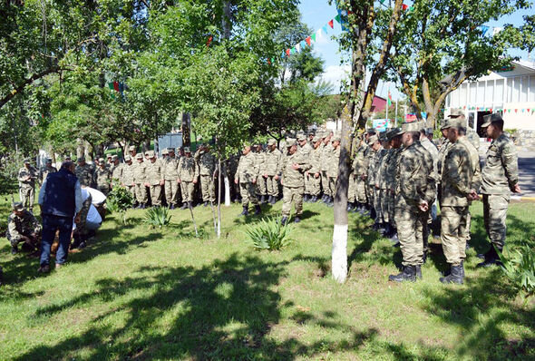 Azərbaycan Ordusunda Qurban bayramı münasibətilə tədbirlər keçirilib - FOTO