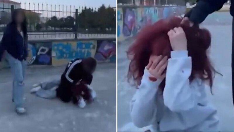 17 yaşlı qız şagird həmyaşıdları tərəfindən döyüldü, 5 nəfər həbs olundu - VİDEO