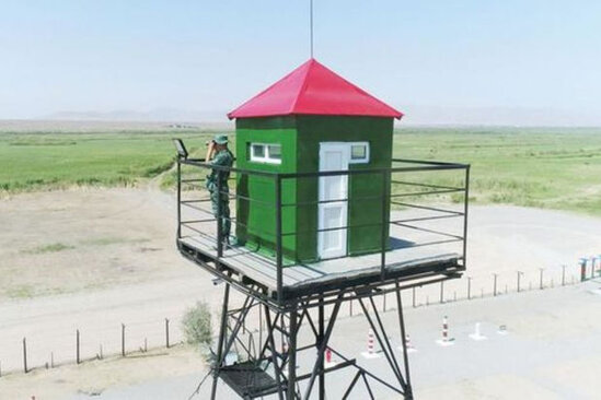 Naxçıvanda sərhəd boyunca siqnalizasiya sistemi yaradılıb - FOTO