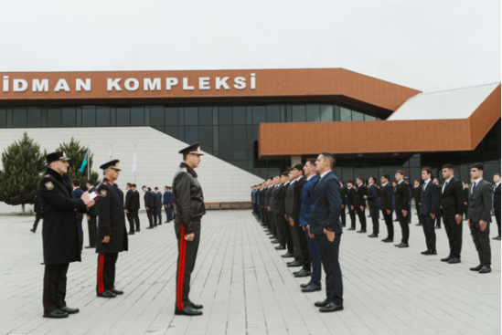 Vilayət Eyvazov Xaçmazda sıra baxışı keçirib